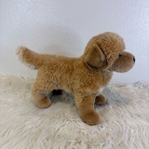 Vintage Bass Pro Shops Fluffy Tan Puppy Plush